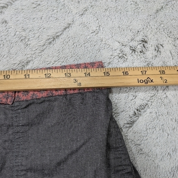 Howler Brothers Shorts Men's 32 Gray Board Swim Hiking Beach Stretch Waist 7” - Picture 3 of 8